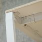 Bàn cụm 2 người 120x120cm gỗ plywood màu HBTC054