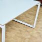 Bàn cụm 2 người 120x120cm gỗ plywood màu HBTC054