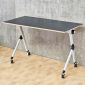 Bàn đào tạo gấp gọn 120x60cm gỗ cao su SPD68263