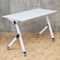 Bàn đào tạo gấp gọn 120x60cm gỗ cao su SPD68263