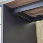 Bàn góc L gác tủ 150x120cm gỗ tự nhiên HBXC062