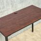 Bàn làm việc 100x50cm gỗ cao su hệ Minimal HBMN053