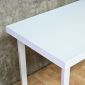Bàn làm việc 140x60cm gỗ tràm ghép viền dày 50mm HBRT143
