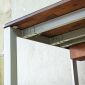 Bàn có tủ treo 160x70cm gỗ tự nhiên HBTA027