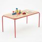 Bàn trẻ em 120x60x59cm gỗ cao su KGD057