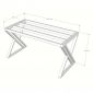 Chân bàn sắt 140x70cm sơn tĩnh điện CHB68122
