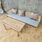 Combo bộ bàn ghế sofa Harvey gỗ Ash CBSF68076