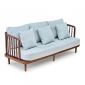 Ghế sofa băng Fly II 180x70x85cm khung gỗ Ash nệm vải SFB68121