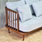 Ghế sofa băng Fly II 180x70x85cm khung gỗ Ash nệm vải SFB68121