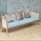 Ghế sofa băng Harvey dài 2m gỗ Ash lưới mây SFB68122