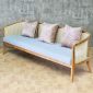 Ghế sofa băng Harvey dài 2m gỗ Ash lưới mây SFB68122