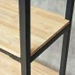 Kệ lắp ráp 5 tầng 200x40x180cm gỗ cao su KTT68029
