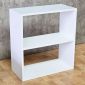 Kệ sách 2 tầng 60x28x65cm gỗ cao su KS68373