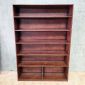 Kệ sách 6 tầng 140x30x200cm gỗ cao su KS68347