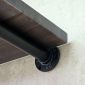 Kệ ống nước treo tường 4 tầng 120x35cm gỗ tràm PPF017