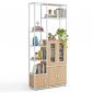 Kệ tủ trang trí 100x30x200cm gỗ plywwod KTT68086