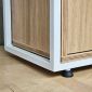 Kệ tủ trang trí 100x30x200cm gỗ plywwod KTT68086