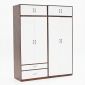 Hệ tủ quần áo 180x60x220cm gỗ cao su TQA68103
