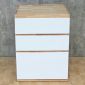 Module tủ bếp dưới 3 ngăn kéo 40x58x82cm gỗ cao su MTBD005