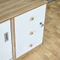 Tủ hồ sơ thấp 120x45x63cm gỗ plywood TCN68099