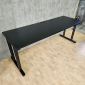 Bàn làm việc 200x70cm gỗ tràm chân sắt hệ TIO HBTO026
