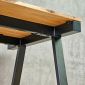 Bàn làm việc 140x70cm ván otim phủ veneer sồi AConcept HBAC060
