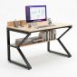 Bàn làm việc 120x70cm gỗ cao su KConcept HBKC061