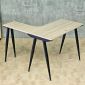 Bàn góc L 100x110cm gỗ plywood hệ CONE HBCO084
