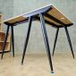 Bàn góc L 100x110cm gỗ plywood hệ CONE HBCO084