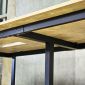 Bàn cụm 4 chô ngồi 240x120cm gỗ plywood HBRT109