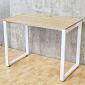 Bàn làm việc 100x60cm gỗ Plywood melamin màu bê tông hệ Rectang HBRT042