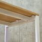 Bàn làm việc 100x60cm gỗ Plywood melamin màu bê tông hệ Rectang HBRT042