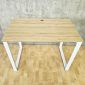 Bàn làm việc 100x60cm gỗ Plywood melamin màu bê tông hệ Rectang HBRT042