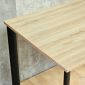 Bàn làm việc 140x60cm gỗ plywood hệ Oval HBOV055