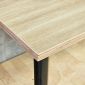 Bàn làm việc 140x60cm gỗ plywood hệ Oval HBOV055