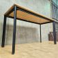 Bàn làm việc 140x60cm gỗ plywood hệ Oval HBOV055