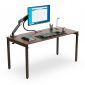 Bàn làm việc có hộp điện 175x60cm gỗ cao su ZD046