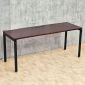 Bàn làm việc có hộp điện 175x60cm gỗ cao su ZD046