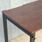 Bàn làm việc có hộp điện 175x60cm gỗ cao su ZD046