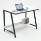 Bàn làm việc liền kệ 100x60cm gỗ cao su FD68093