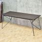 Bàn ăn ngoài trời 180x80cm gỗ nhựa BNT007