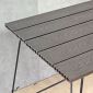Bàn ăn ngoài trời 180x80cm gỗ nhựa BNT007