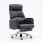 Ghế giám đốc ngả lưng gác chân bọc da MFA2519