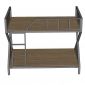 Giường tầng 120cm Xconcept khung sắt kết hợp gỗ plywood - GT026
