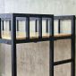 Giường tầng lắp ráp 106x216x160cm gỗ cao su GT022