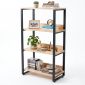 Kệ sách 4 tầng 75x40x130cm gỗ cao su KS68374