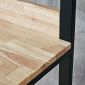 Kệ sách 4 tầng 75x40x130cm gỗ cao su KS68374