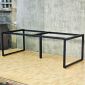 Chân bàn sắt cho bàn họp 240x120cm sơn tĩnh điện HCRT041