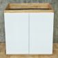 Module tủ bếp dưới để bếp 80x59x82cm gỗ cao su MTBD018