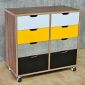 Tủ lưu trữ di động 80x40x77cm gỗ plywood TCN68102